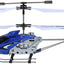 RC Helicopter, S107G 3 Channel, RC Helicopter with Gyro, Blue - Toyigo