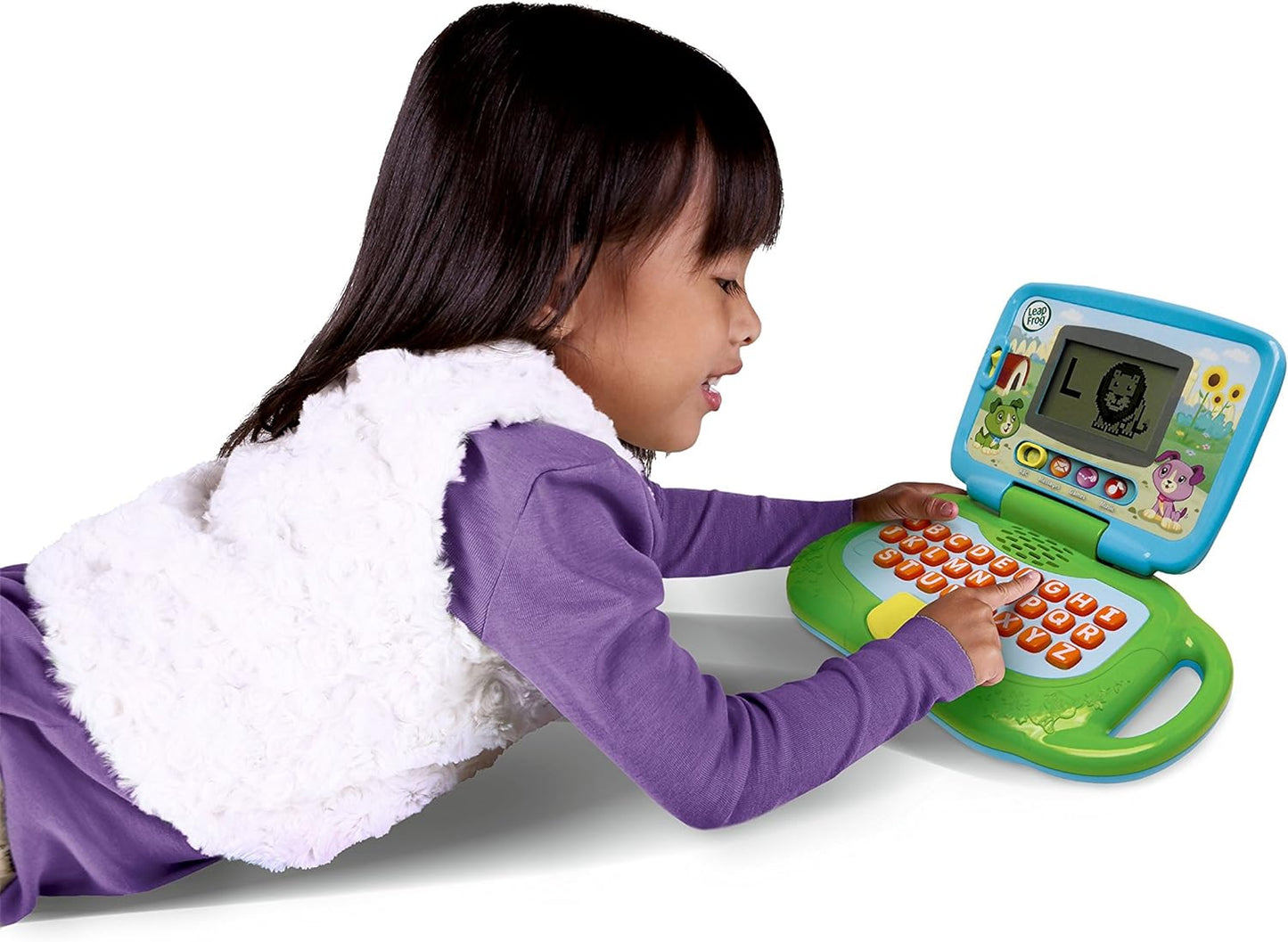 Kids Laptop Toy, My Own Leaptop Toys, Interactive Learning laptop Toddler toy, Preschooler Electronic Educational toy, 2 - 4 years, Green - Toyigo