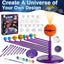 Solar System Model Kit, Glow in Dark Planet Model, Stem Toys Gift for Kids & Teens, Science Activities for Ages 5-8+, Kids Crafts Ages 4-8, Birthday Gift for Boys Ages 4 5 6 7 8-12 Year Old