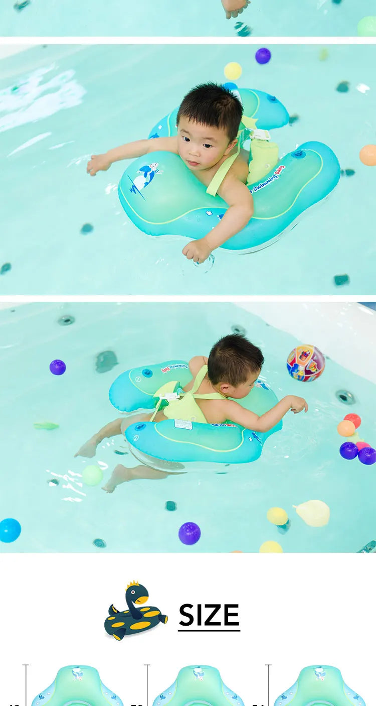 Baby Swimming Ring, Inflatable Baby Pool Float, Infant Swim Float, Circle Bathing Inflatable Toddler Ring, Kid Swimming Pool Mat, Inflatable Toddler Rings Water Toy - Toyigo