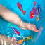 Electric Fish Toy, Summer Bath Toy Pet Cat Toys, Swimming Robot Fish, LED Robot Fish Toy, Funny Cat Fish Toy,  Swimming Robot Fish Bathtub Toys, Birthday Gift for Cat, Toddlers, Boys and Girls - Toyigo