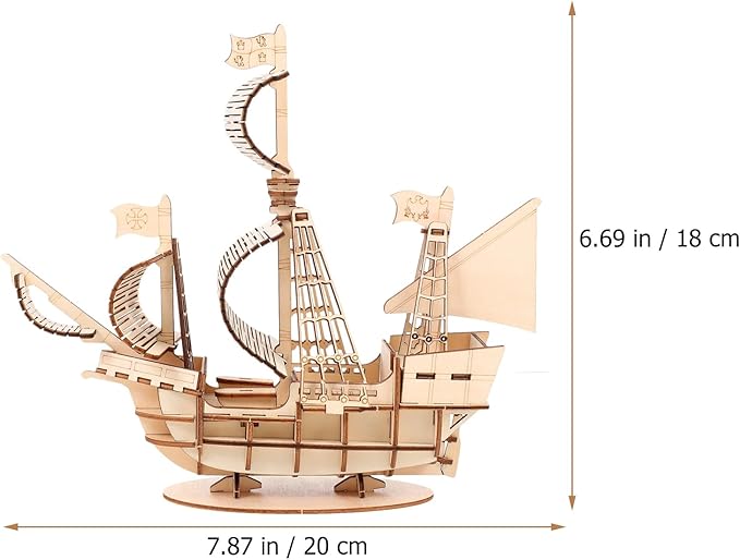 New Land Wooden Educational 3D Puzzle Jigsaw Toys for Kids