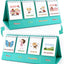 Sentence Building for Kids First 1st 2nd 3rd Grade, Speech Therapy Toys, Phonics Reading Games, For Kids Ages 6-8, Double-Sided Flip Stand Homeschool Supplies