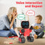 Robot Toys for Kids, Smart Robot with LED and Tray, Programmable Remote Control Robot, Interactive Toys with Coin Bank, Walking Talking Singing Dancing Robot Gift for Boys Girls