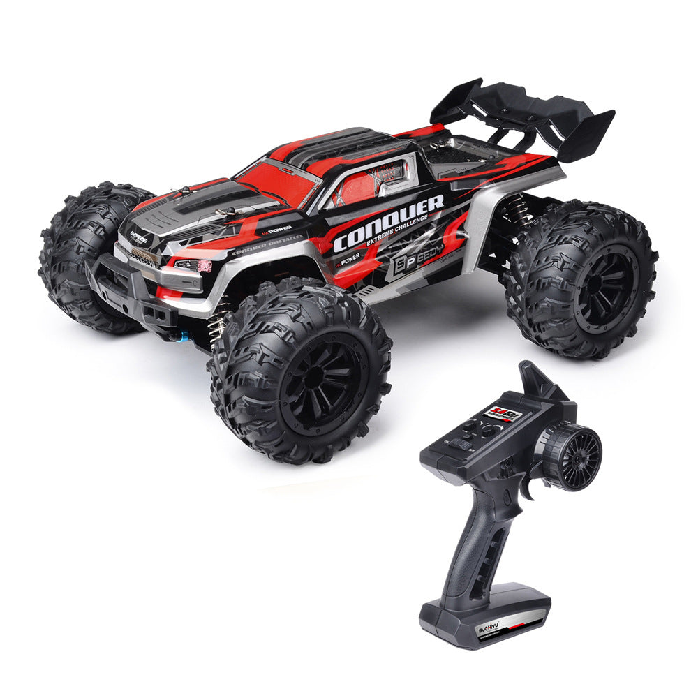 Rc Truck Cars, 16103 Fast Rc Cars, 50km/h 1/16 Off Road 4WD with LED Headlights, 2.4G Waterproof Truck, Remote Control Monster Truck for Adults and Kids - Toyigo