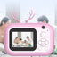 Child Touch Camera, Dual Lens HD Mini Digital Camera for Kids, Rechargeable & Fun