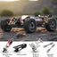 RC Cars, Fast Remote Control Car for Adults, Electric 4WD RTR Brushless RC Cars, High Speed RC Truck Gifts for Boys, Max 42 mph Off road Buggy, JC16EP with 2 Lipo - Toyigo