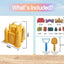 Beach and Sand Castle Kit, 12 PCS Sand Toys for Kids, Outdoor with Sand Castle Bucket, Molds, Rake and Shovel, Great Toys for Beach