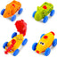 Power Balloon Car Toy, Balloon Launcher Car Toy Set,  for Kids, Science Toy, Inflatable STEM Balloon Pump Cars Racer Kit, for Boys Girls (Monster)