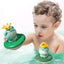 Baby Bath Toys, Frog Sprinkler Shower, Electric Spray Water Floating, Baby Bath Frog Toy, swimming turtle toy, Age 3 to 8 Sprinkler Bath Toys, Water Spraying Squirt Toy - Toyigo