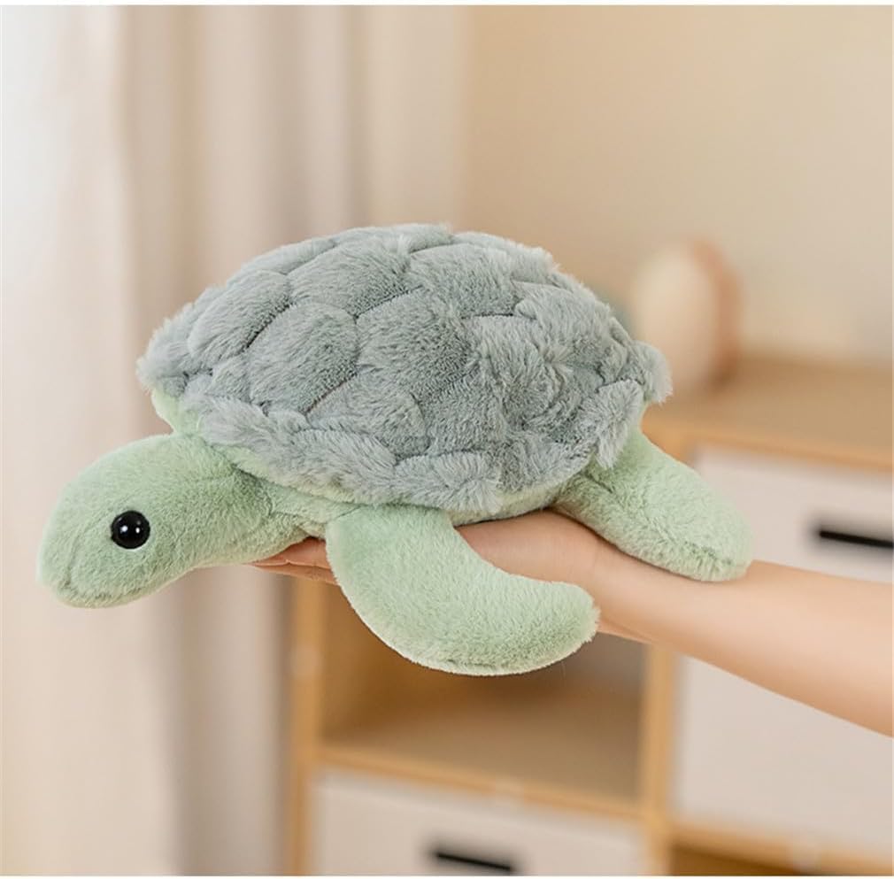 Weighted Turtle Stuffed Animals 15? for Adults, 15? 3lbs Weighted Turtle Plush Pillow Toy, Turtle Weighted Stuffed Animal for Gift Valentine Birthday Kids Toys