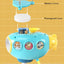 Electric Submarine Shower Sprinkler Toy, Fun Bathtub and Pool Water Pump with Cartoon Pigboat Design