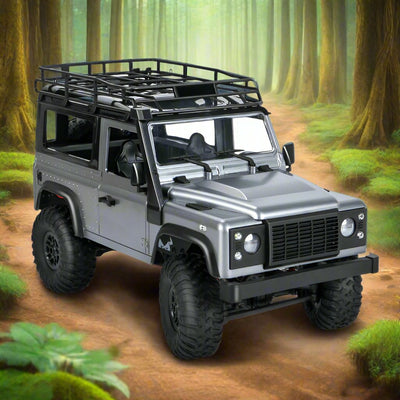 MN99s simulation Land Rover Defender, Model full scale 2.4G Four-Wheel, Drive Climbing Jeep Off-Road RC Truck, Under Water Traveler Moto Experiance