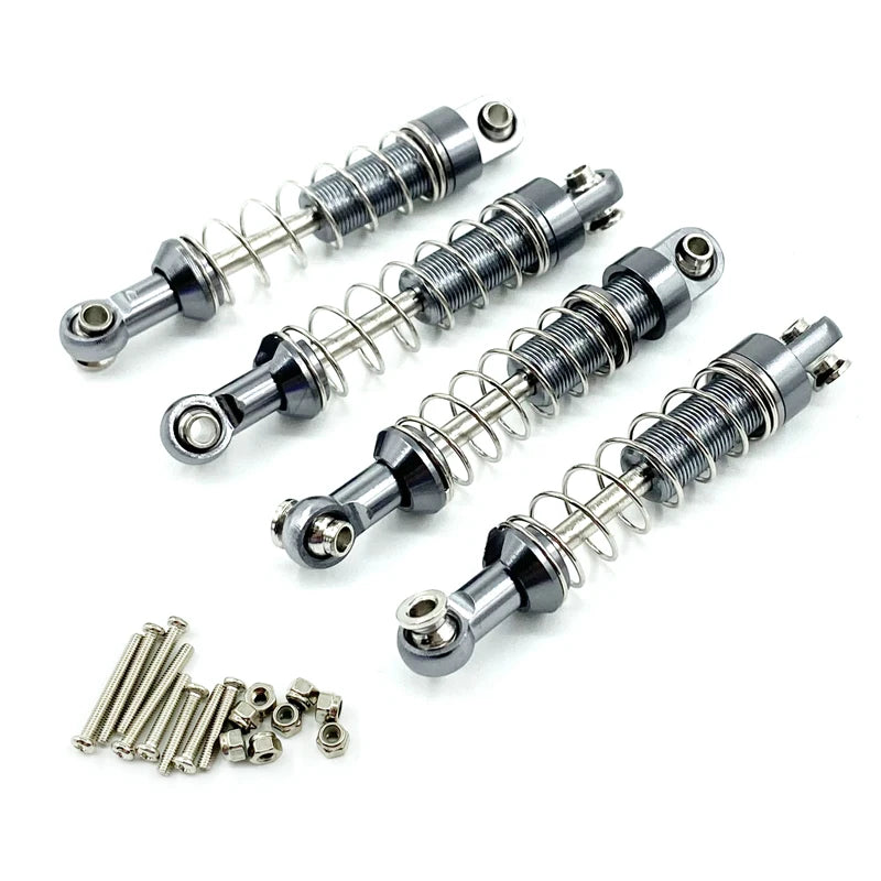 RC Car Upgrades Parts Accessories, 4pcs Metal Shock Absorber Damper RC Car Upgrades Parts Accessories, C14 C24 MN D90 D91 D96 D99 D99S MN90 MN98 MN99S, Shock Absorber Damper RC Car Upgrades Parts Accessories - Toyigo