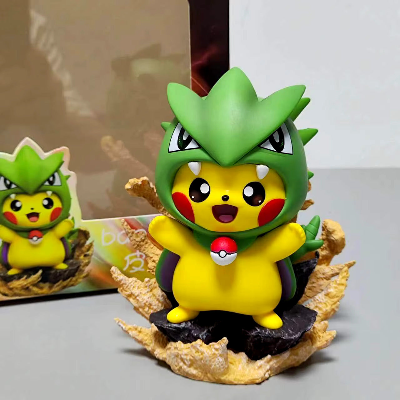 Anime Monster Action Figures - Deformation Pokémon Collectible Toys for Kids - Pikachu Transforming Figure