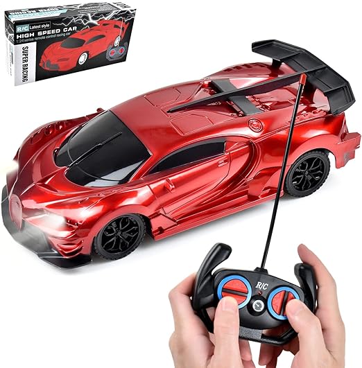 Remote Control Car Toys, Bugatti modal RC Cars, Toys For 3+ Years Old Boy and Girl Gift, Home Race cars, Indoor & Soft Road RC Cars - Toyigo