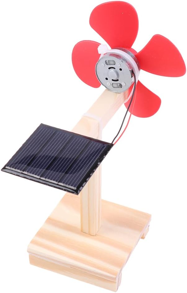 DIY Solar Power Fans Kits, Science Experiment Projects for Kids Beginners, Electronic Assembly Solar Powered Toy Kit, DIY Educational Engineering Experiments for Boys and Girls