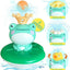 Baby Bath Toy, Frog Electric Water Spray Bath Toy, 4 Spray Modes Swimming Sprinkler for Toddlers 1-3+ Years