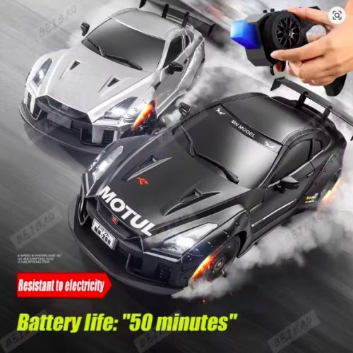 1:16 High-Speed RC Car – 25 Km/h 4WD GTR Professional Racing Remote Control Car with Upgraded Battery