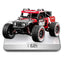 16 4WD 2.4G High-Speed RC Car Brushed & Brushless Vehicle Models Proportional Control - Red/Green