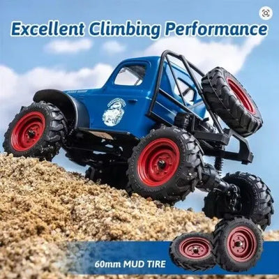 1:24 FCX24 Power Wagon RTR 12401 RC Car - 130 Motor, 4WD, LED Lights, Off-road Crawler Truck Vehicle