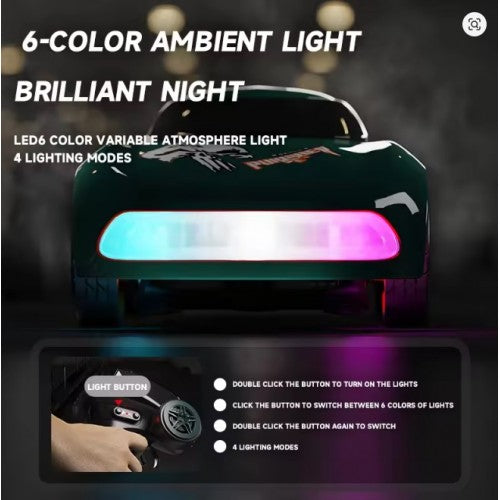 1:64 RC Drift Car – 2.4GHz 4WD Mini GTR Racing Car for Kids & Enthusiasts