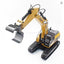1:14 Full-Scale Large Alloy Electric Excavator Digging Remote Control Engineering Vehicle Model