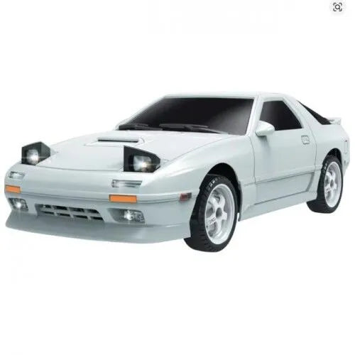 1/18 2.4G RWD RC Car FC Racing Drift Gyro On-Road Full Proportional Vehicles Models Toys - White & Silver