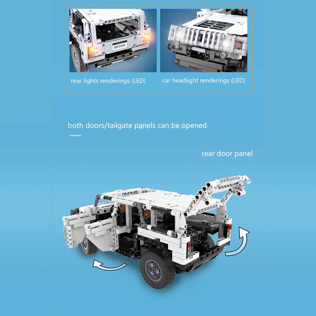 51044 Remote Control Advanced Car Building Blocks ? MOC 2022 Technic Construction Bricks for Kids