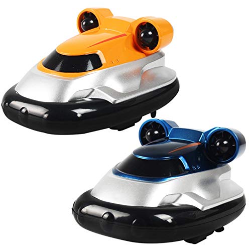 Mini RC Boat High Speed Creative Waterproof Remote Control Pool Toy Racing Boat for Bathtub RC Pool