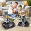 Changeable Expressions Robot Building Sets - 3 in 1 Remote & APP Supported Robotic Building Toy Having Sound Effect, Rechargeable RC Robot Birthday Present for Kids Age 6+ Boy & Girl (451PCS)