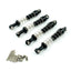 RC Car Upgrades Parts Accessories, 4pcs Metal Shock Absorber Damper RC Car Upgrades Parts Accessories, C14 C24 MN D90 D91 D96 D99 D99S MN90 MN98 MN99S, Shock Absorber Damper RC Car Upgrades Parts Accessories - Toyigo