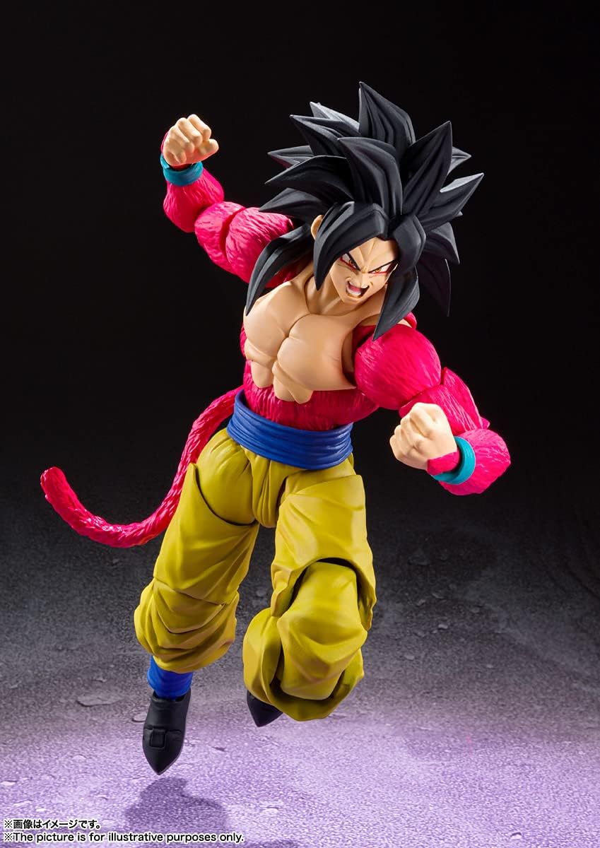 Dragon Ball GT Goku Tamashii Nations figure, Super Saiyan 4 Son Goku, Bandai Spirits S.H.Figuarts