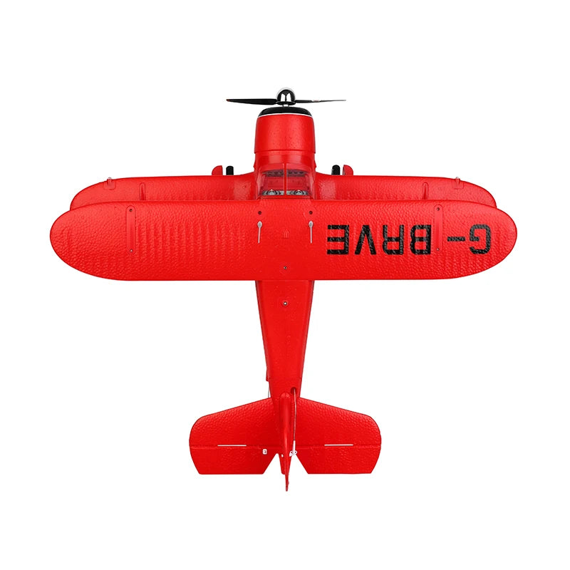 RC helicopter, 2023 New remote control helicopter, WLtoys A300 4-Ch RC Plane, Beechcraft D-17 RC Airplanes with Lights, 6G/3D Brushless RC Planes with 2 Batteries, 2.4G Remote Control RC Airplanes Gifts for Kids - Toyigo