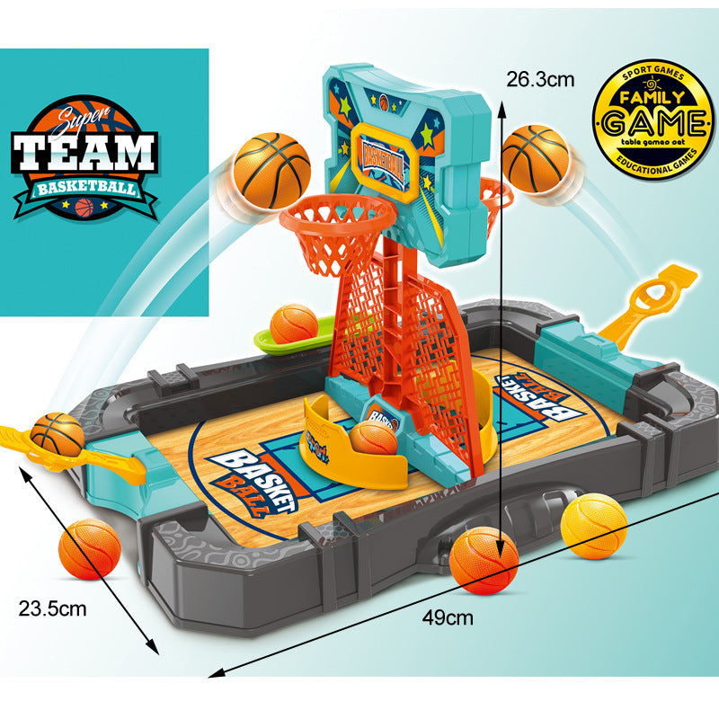 Basketball Arcade Game,  Complete Set with Mini Basketballs, Fun Arcade Sports Game for Kids and Adults