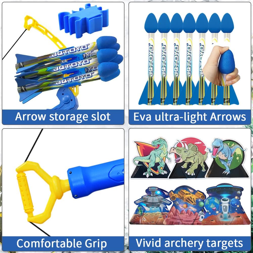 Huge Bow and Arrow, Kids Bow and Arrow Set, Kids Archery Set Outdoor Toys for Kids 8-12 Years Old, Coolest Gifts Toys for Boys & Girls Shoots Over 100 Feet