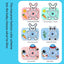 Y8s New Cartoon Mini Rabbit HD Children's Camera - Party Toys Digital Camera For Children