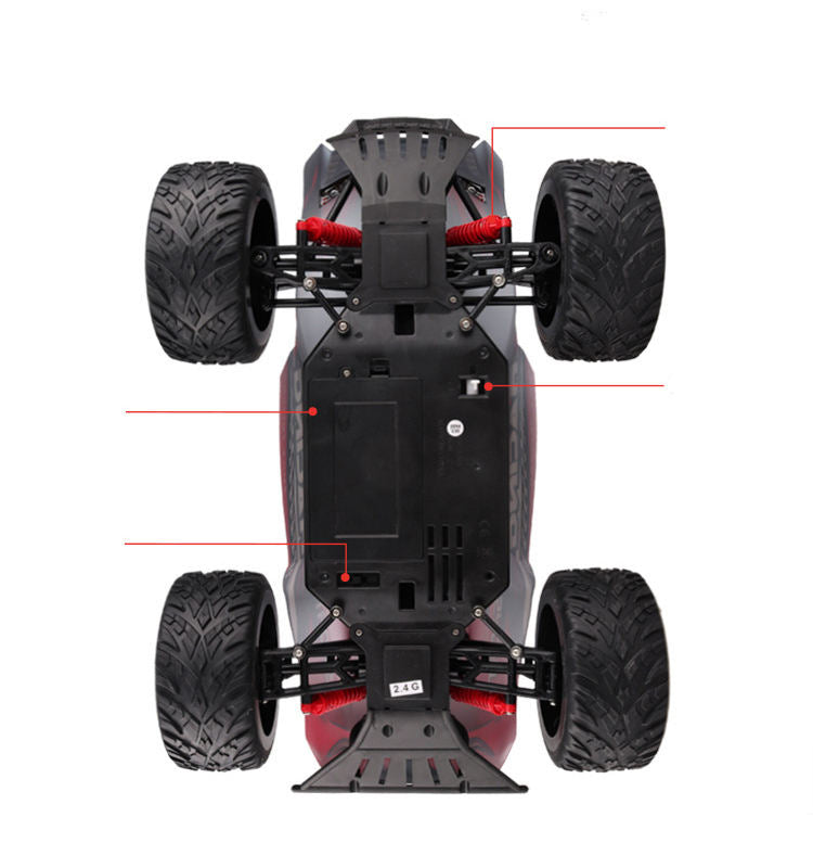 2.4G RC 1/10 Scale 4WD Rock Crawler Truck Speed Toy Car – Off-Road Remote Control Vehicle