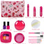 Girl Gifts Pretend Play Makeup Toys, Beauty Set for Toddler Little Girls Age 3 4 5 6-8, Kids Your Princess Niece Granddaughter Mother's Day, Birthday Halloween Christmas (Fake Cosmetic 15pcs Kits)