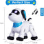 Remote Control Robot Dog Toy, RC Stunt Toy Dog with Sound LED Eyes, Programmable Interactive & Smart Dancing Robots for Kids 5 and up Electronic Pets Toys Robotic Dogs for Kids - Toyigo