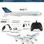 Airplane Airbus, A380 Airplane Foam Toys 2.4G Glide Fixed Wing RTF Plane Outdoor Toys Drone Modal Easy Fly RC airplane 3-Axis, Remote Control Plane - Toyigo