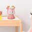 Piggy Bank Girls, Cute Deer Money Bank, Unbreakable Plastic Coin Bank, Pink Piggy Banks Saving Money Box Home Room Decoration Birthday for Kids Adults