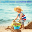 Children Beach Toys, Kids Play Water Toys, Foldable Sand Bucket, Portable Sand Bucket Summer Outdoor Toys, Beach Play Sand Water Game Toy for Kids - Toyigo