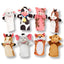 Animal Hand Puppets Set, (2 Sets, 8 Puppets Total), Zoo Friends and Farm Friends Collection