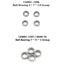 RC Car Spare Parts, 20Pcs Ball Bearing Set for WLtoys 144001 144002 124016 124017 124018 124019 RC Car Spare Parts Upgrade Accessories - Toyigo