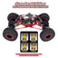 Toys 2.4G Waterproof Electric 1:10 Scale 4WD RC Rock Climbing Car Crawler Truck with Dual Front and Rear Steering Function