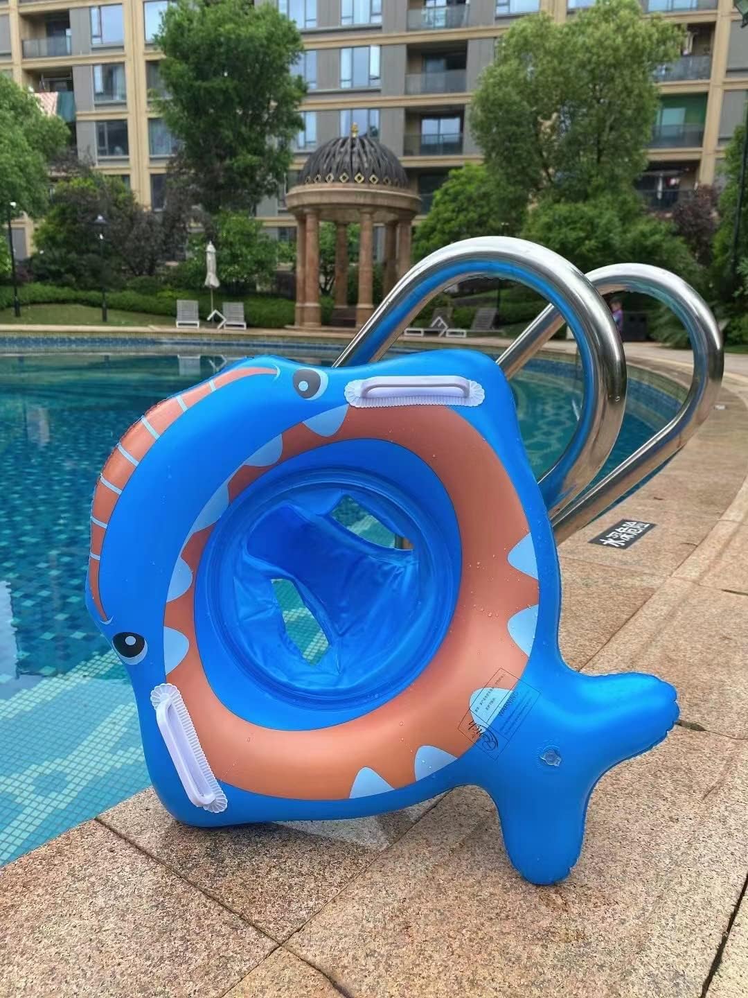 Baby Swimming Float,Inflatable Baby Swim Ring with Seat for Infant/Toddler,Children Waist Float Ring for Babies with Seat kids Toys