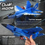 RC Aircraft, RTF F-35 RC Airplane , 2.4Ghz 6-axis Gyro Jet Pane, Glider Foam Planes Remote Control Foam Aircraft Led Lighting Simulate F35 Fighter Jet Toy for Children - Toyigo