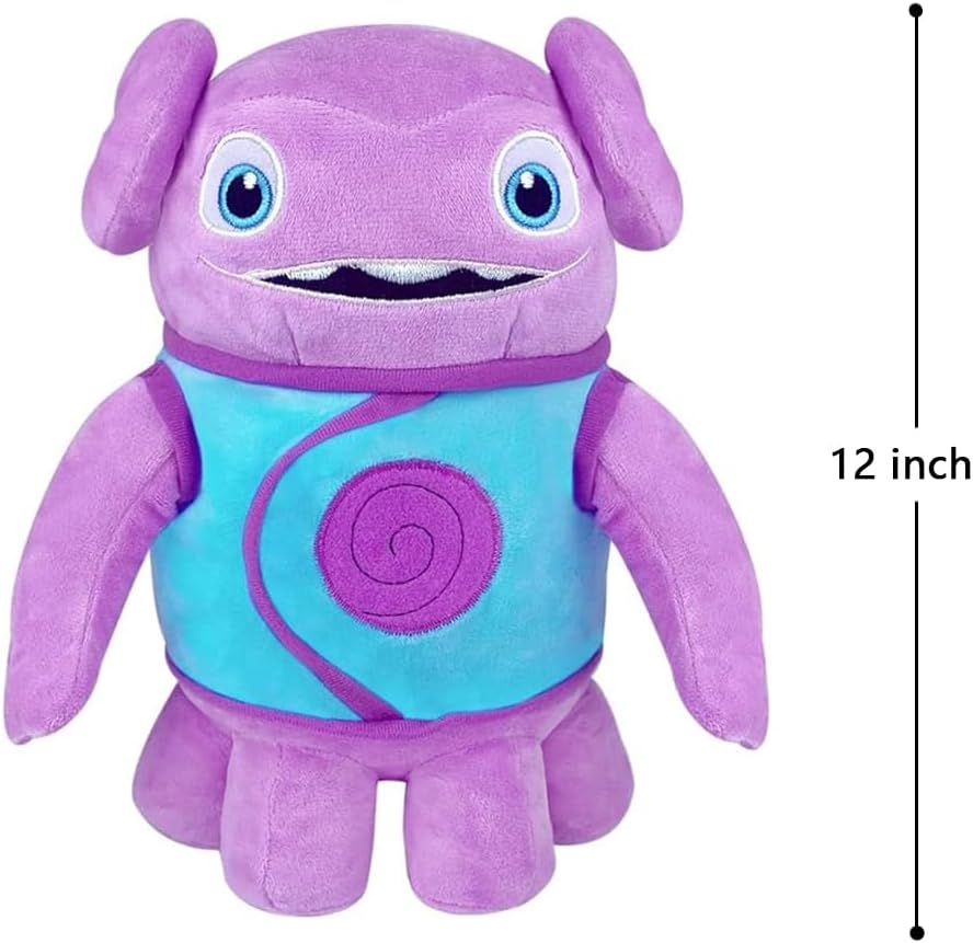 Cute Alien Plush Toy, Purple Alien Plush Toy, Alien Stuffed Animal for Movie Fans and Kids Birthday Gift