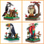 Animal Block Toys, Animal Birds Building Blocks,  6 Pack Animal Creatures Building Toy Set, Creative Toys, for Kids Boy Girl 6+ Christmas Birthday Valentines Gifts